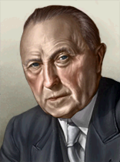 Portrait Germany Konrad Adenauer.png
